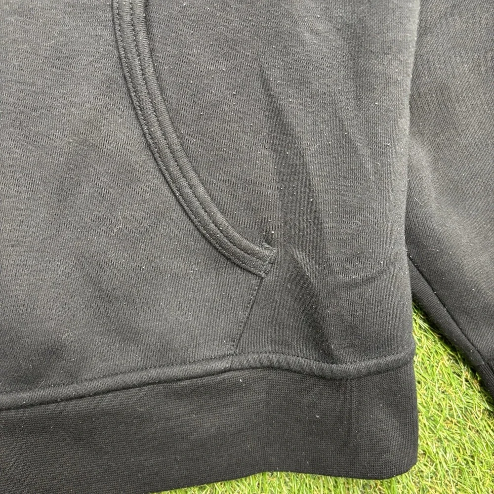 Vintage Polo Ralph Lauren Hoodie Mens XL Black Y2K Fleece Zip Up Sweater Jacket